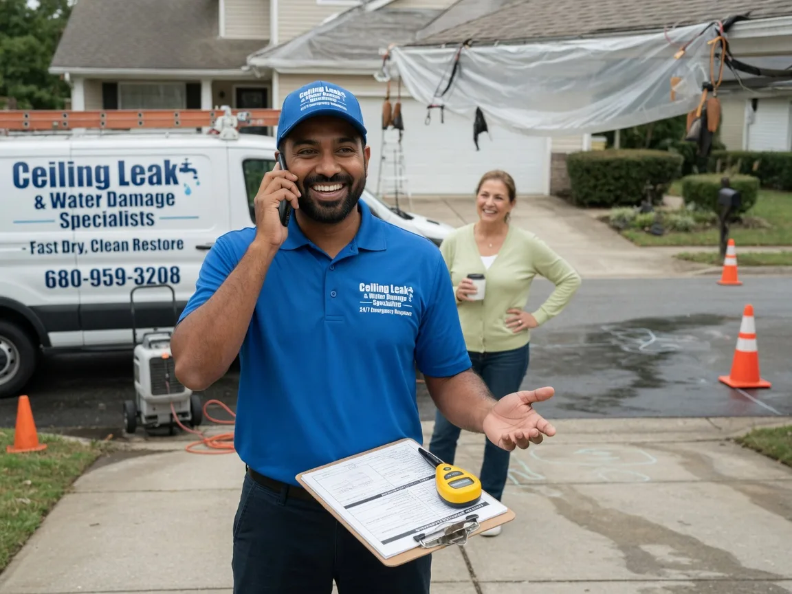 Ceiling Leak Cleanup Holtsville, NY FAQs